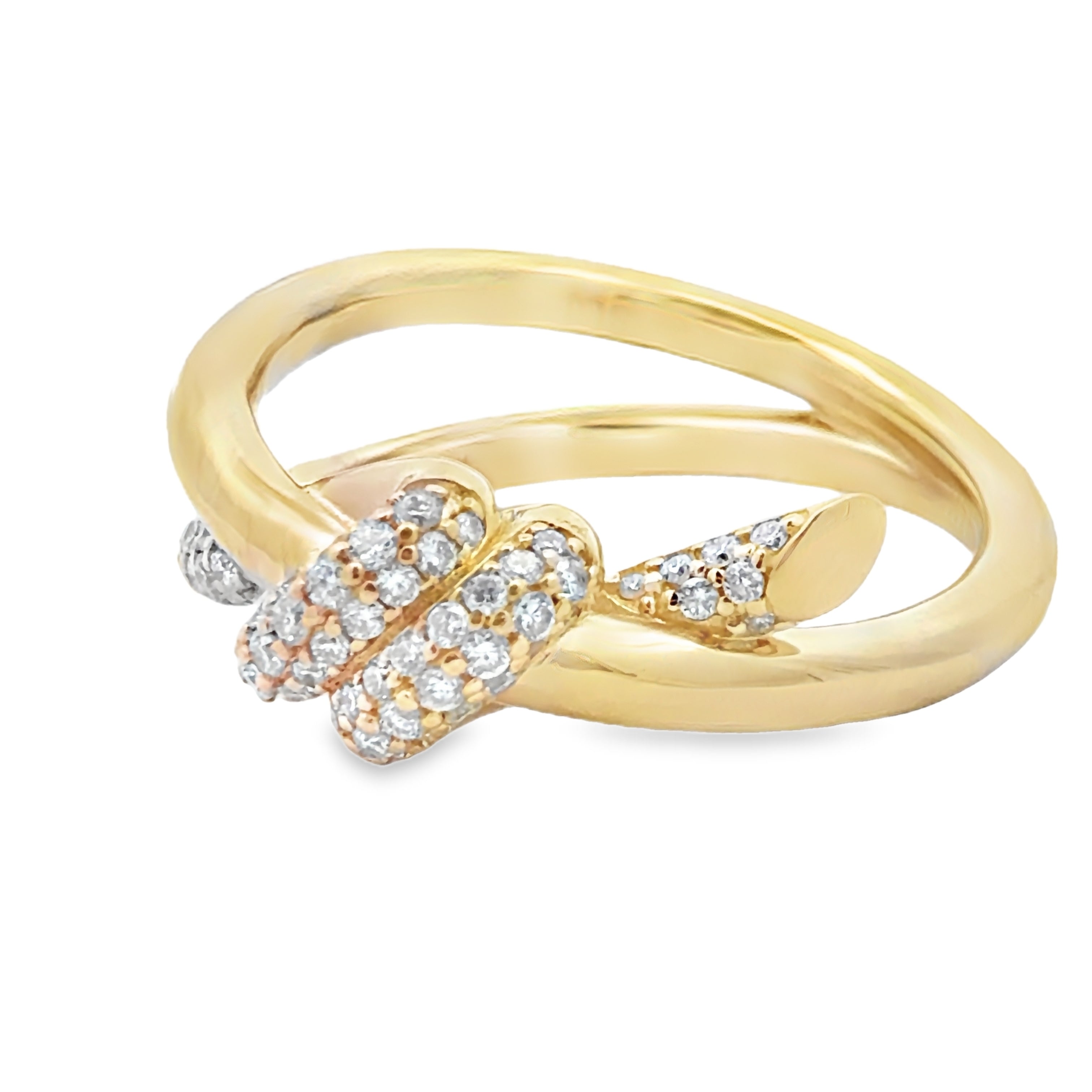 Pavé Knot Ring