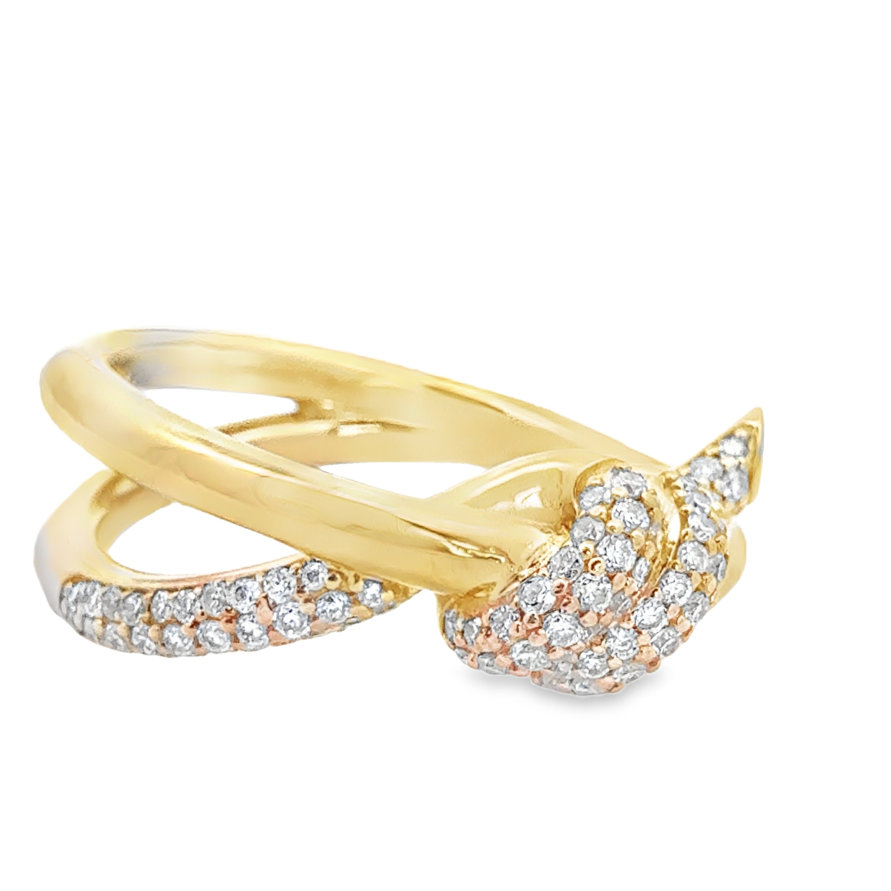 Pavé Knot Ring