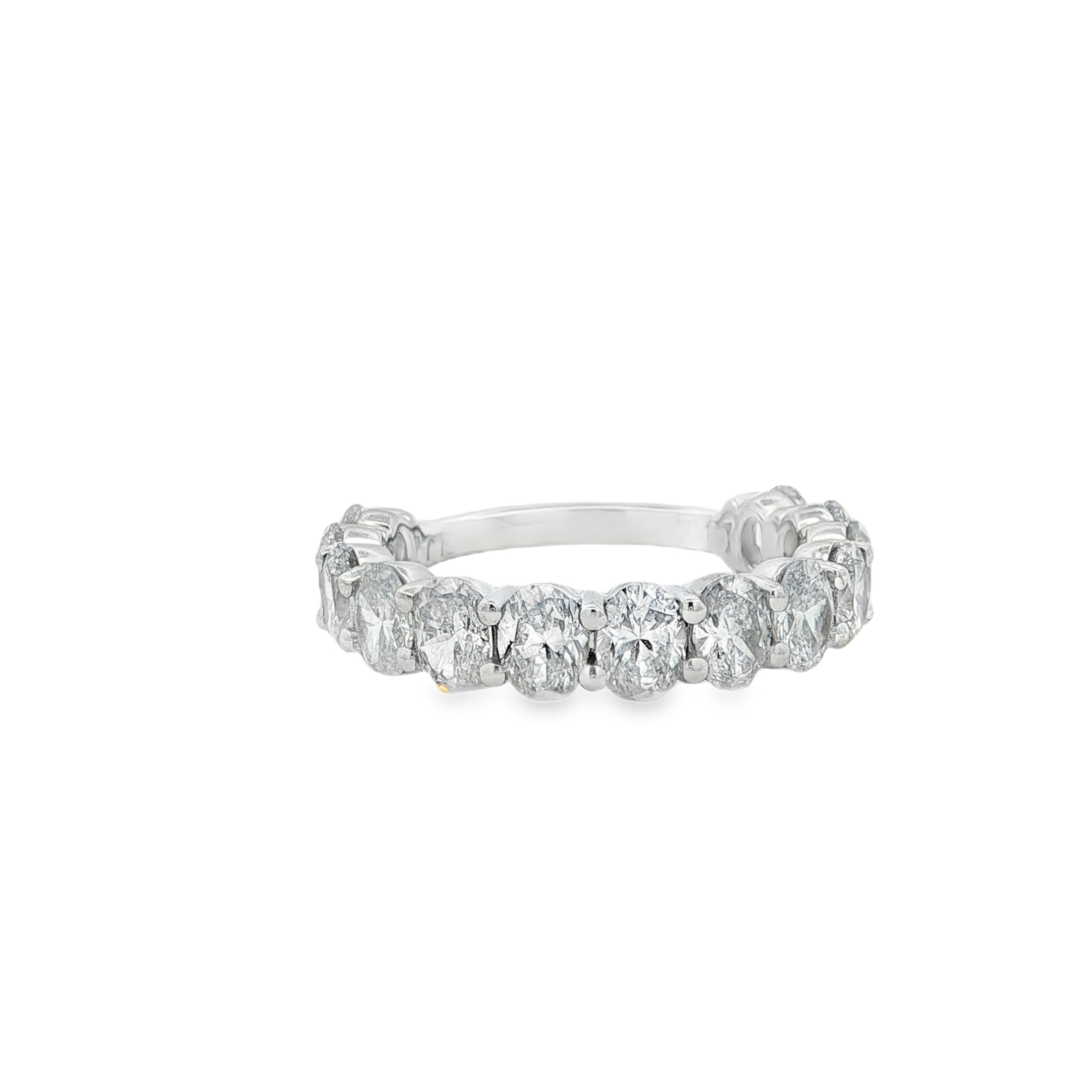 3/4 Eternity Oval Band