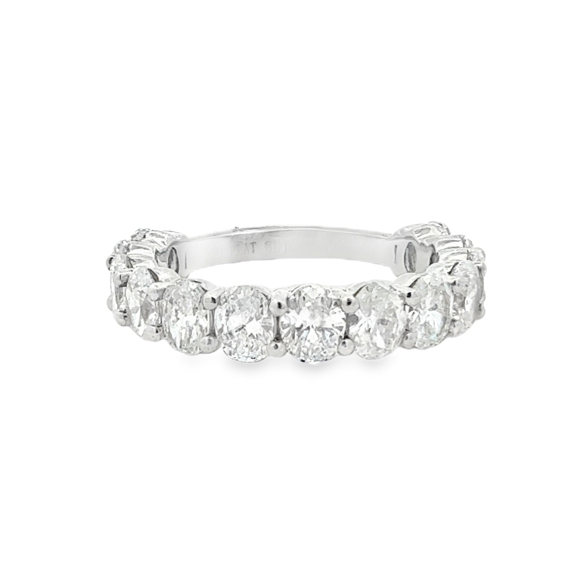2.50ctw Oval 3/4 Eternity Band