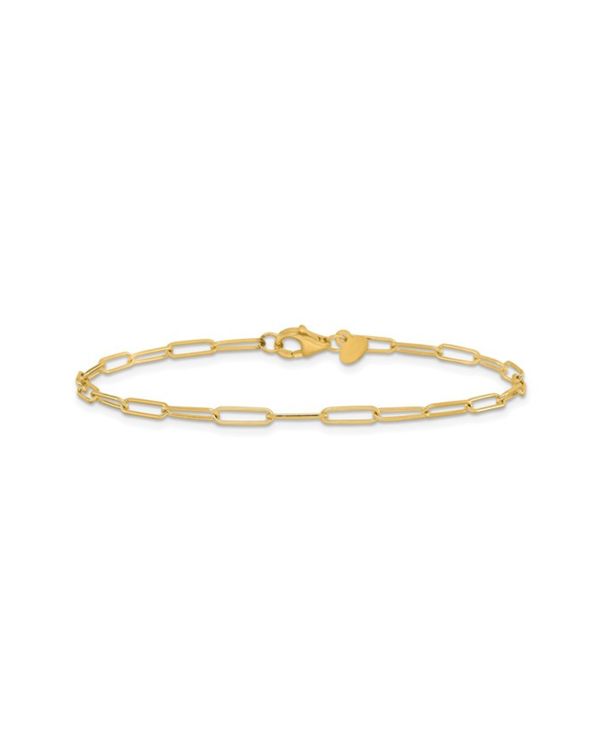 14K Polished Fancy Link Bracelet