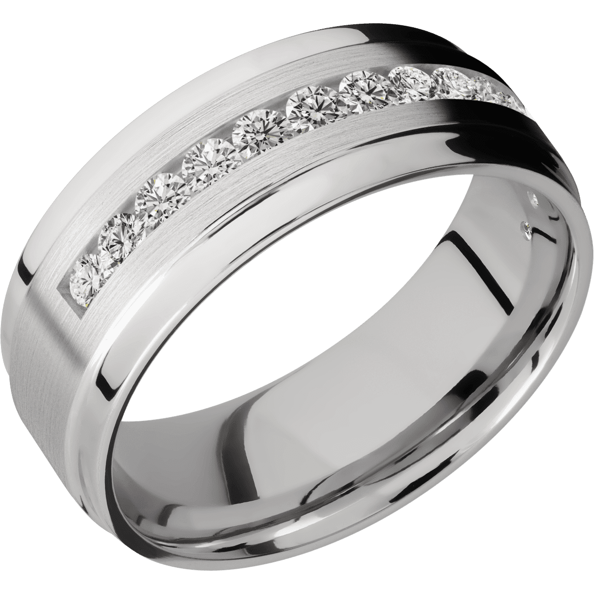 Titanium + Satin , Polish Finish