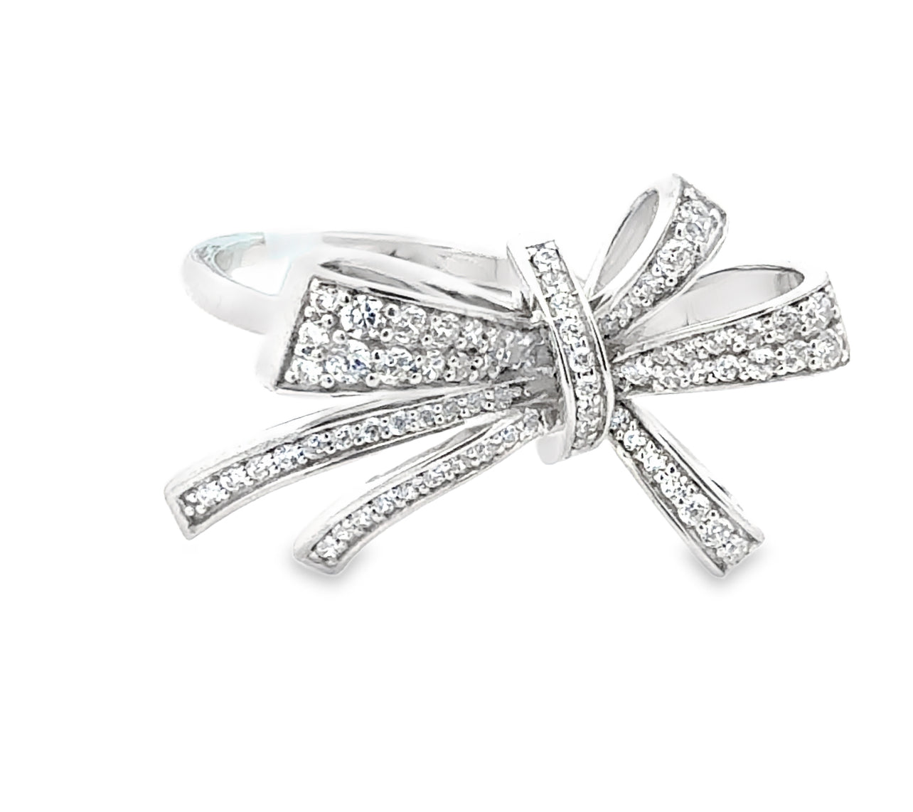 Pavé Bow Ring