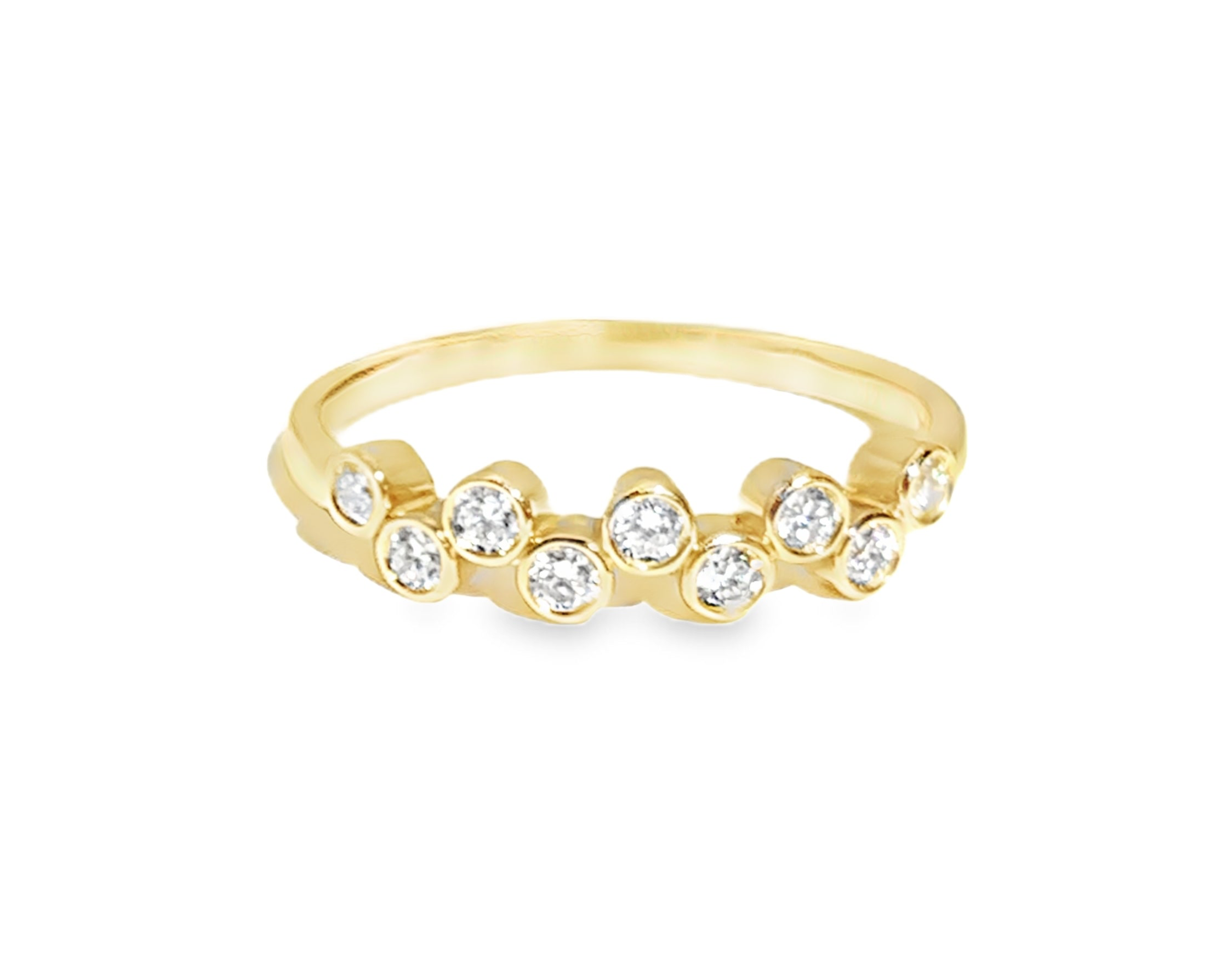 Scatter bezel ring