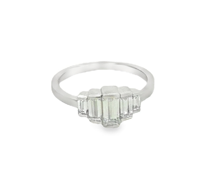 1.01CTW Graduating Baguette Lab Diamond