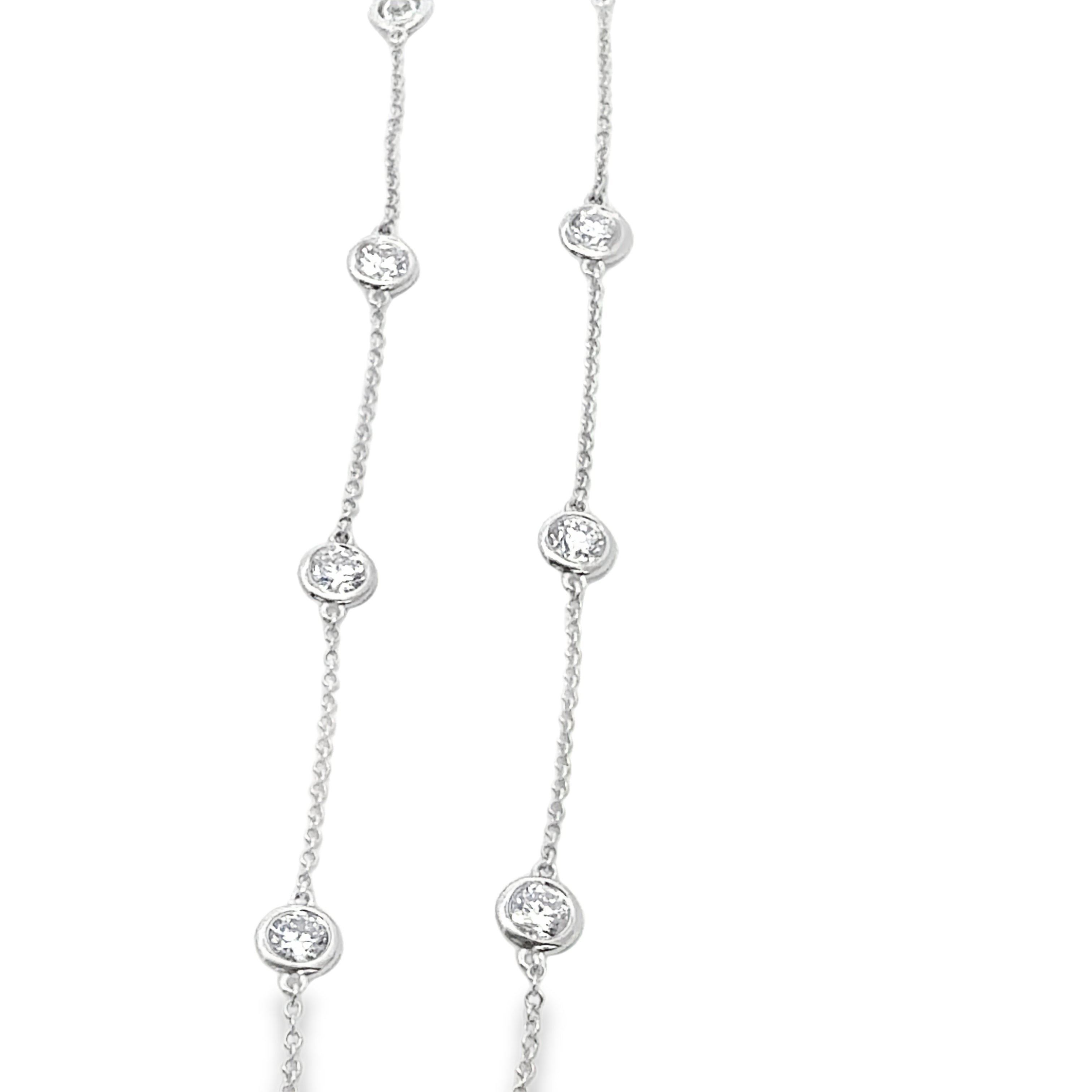 Diamond Station Necklace