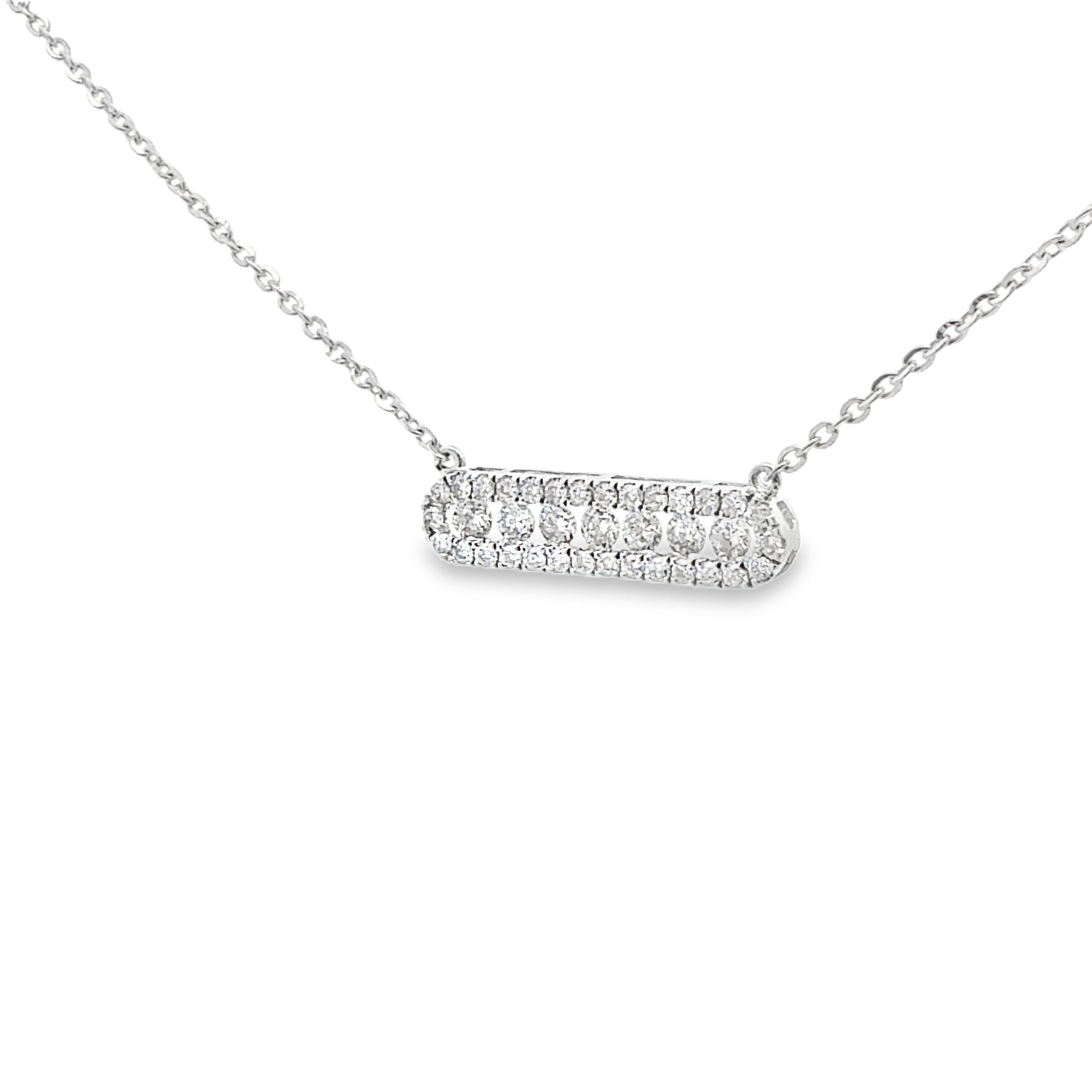 Pave Floating Diamond Pendant