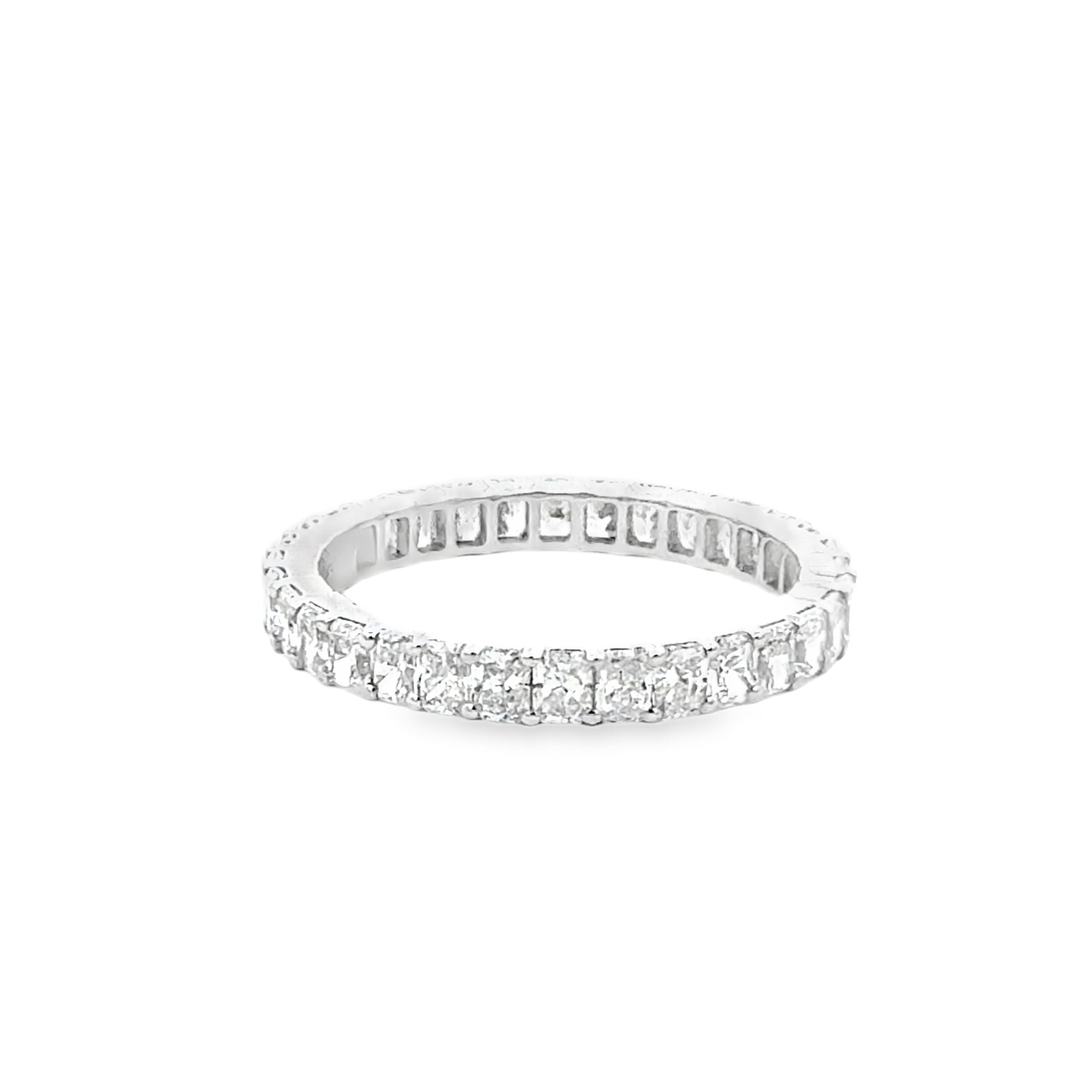 Petite Radiant Eternity Band