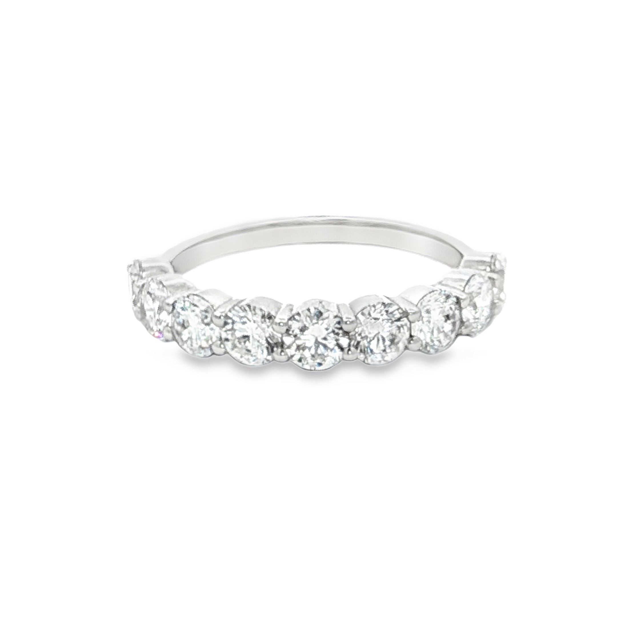 0.74ctw Half Eternity Band
