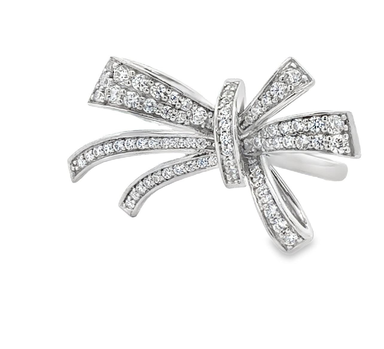 Pavé Bow Ring
