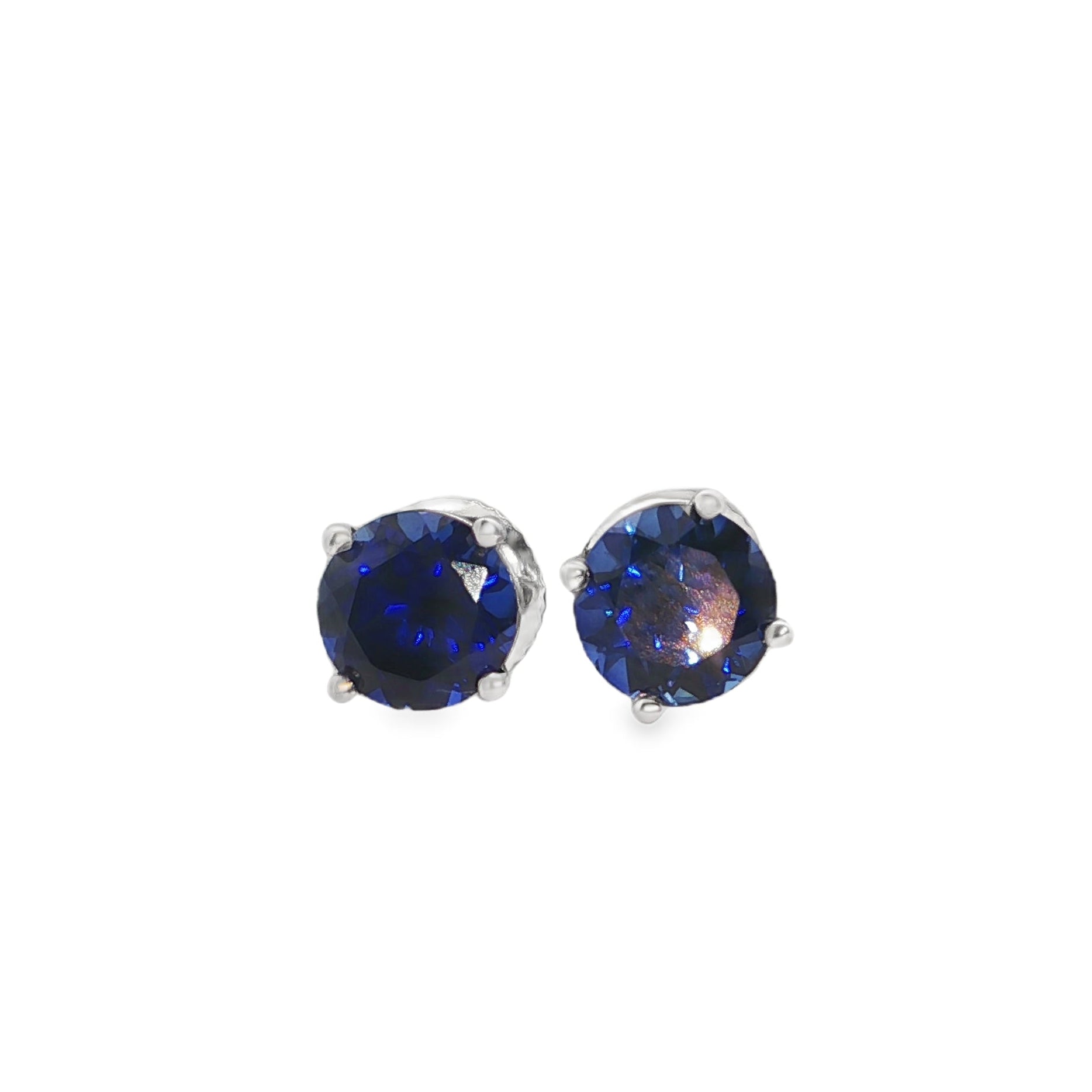 2.00ctw Lab Sapphire Studs