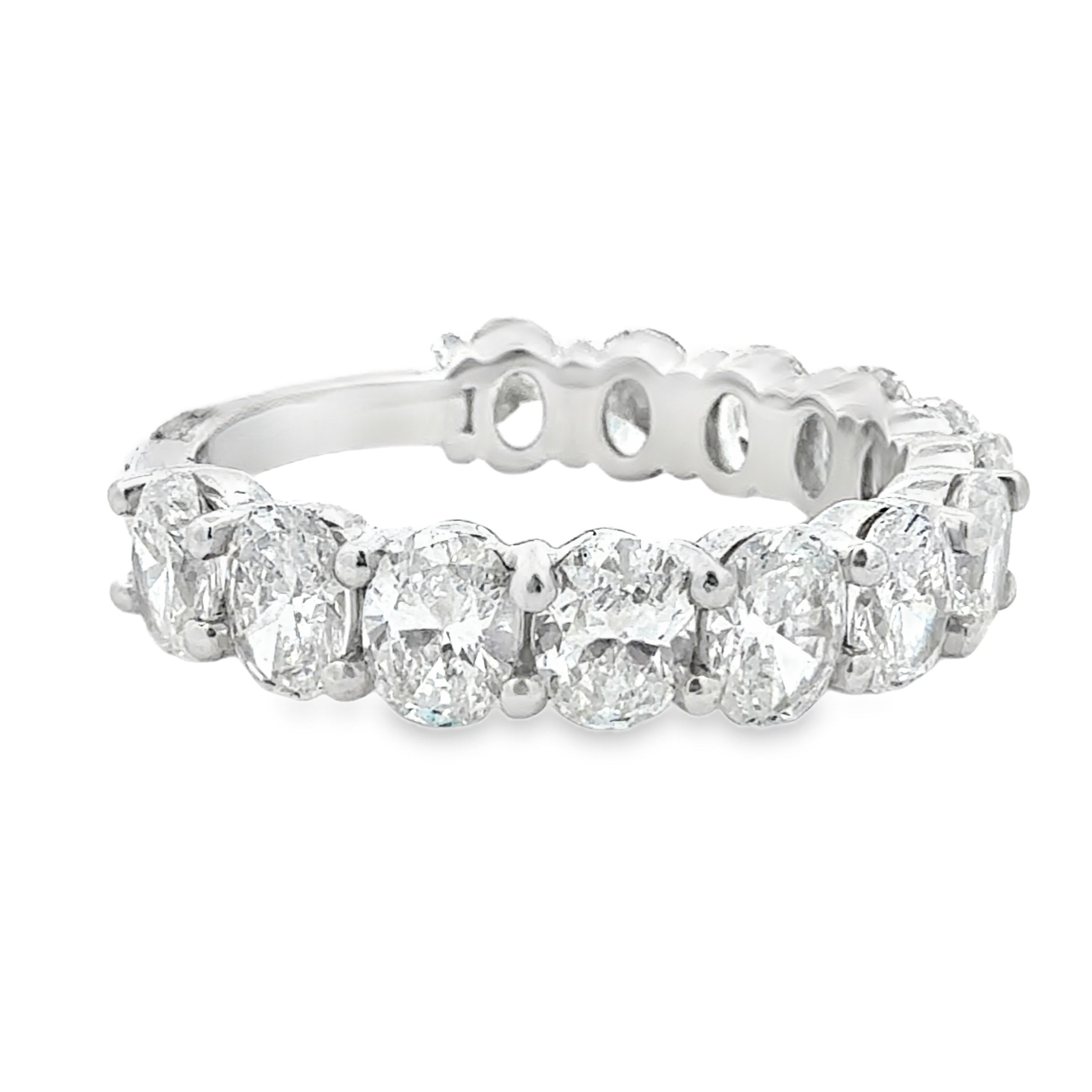 2.50ctw Oval 3/4 Eternity Band