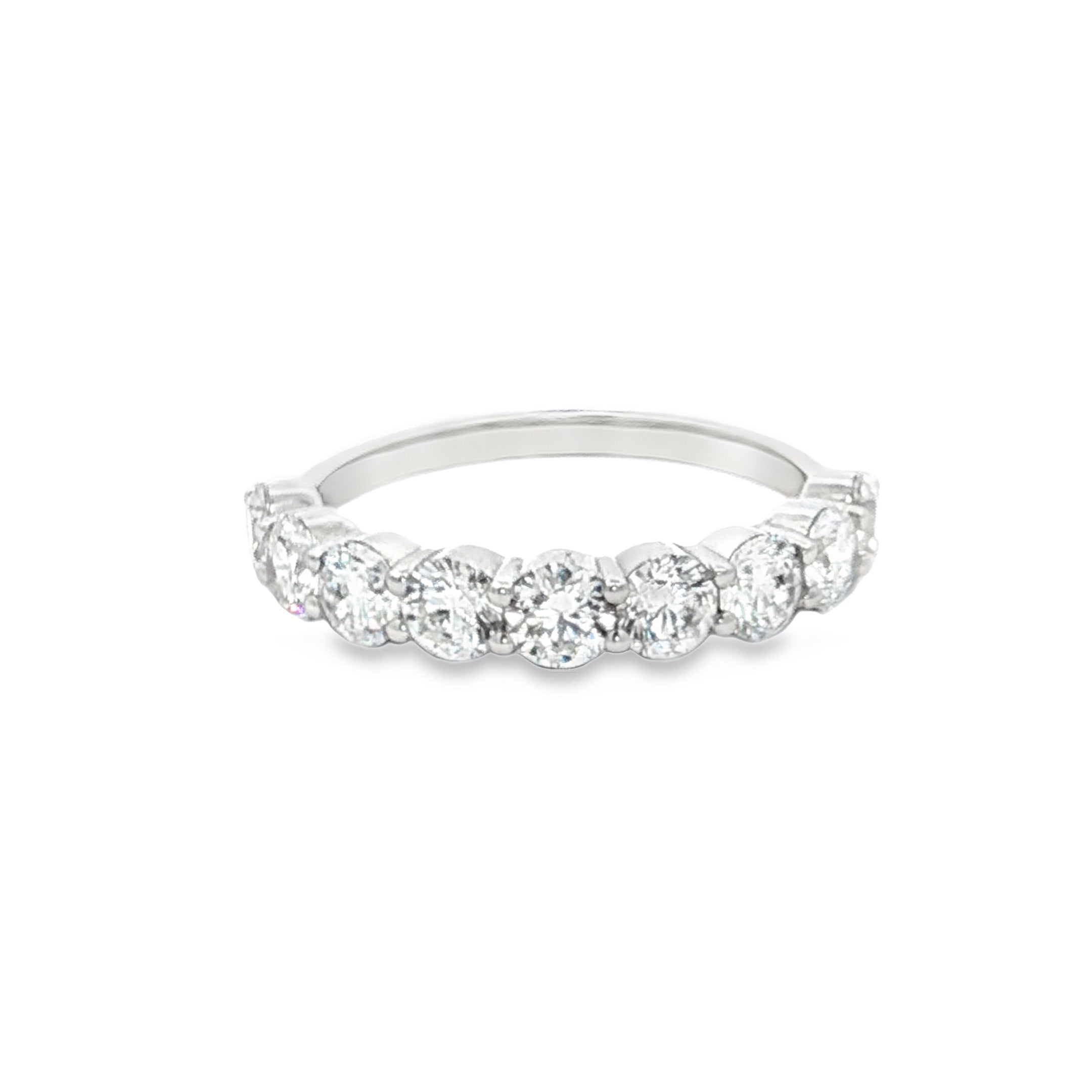 0.74ctw Half Eternity Band