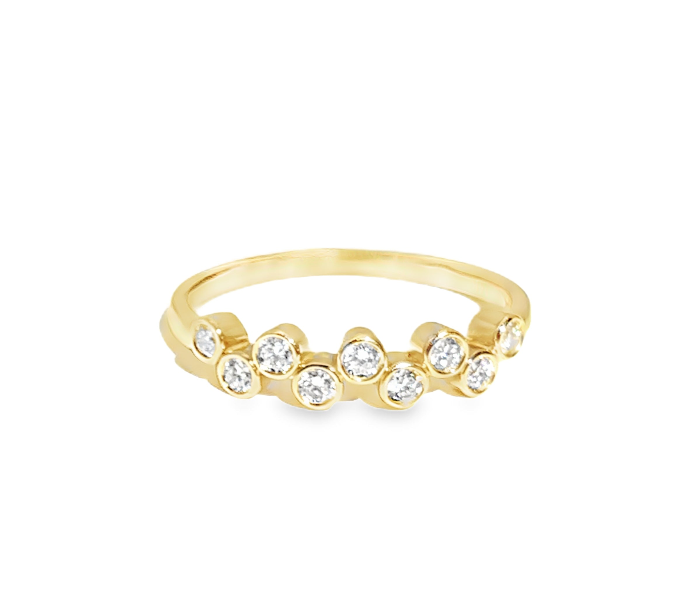 Scatter bezel ring