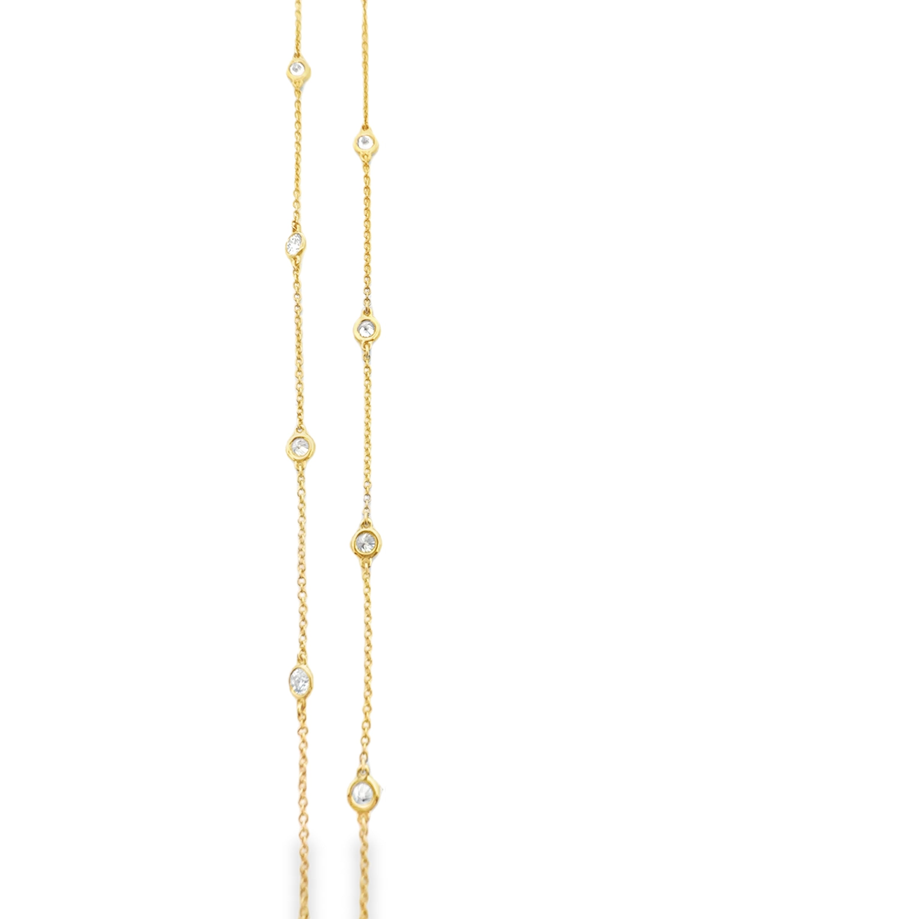 Diamond Station Necklace