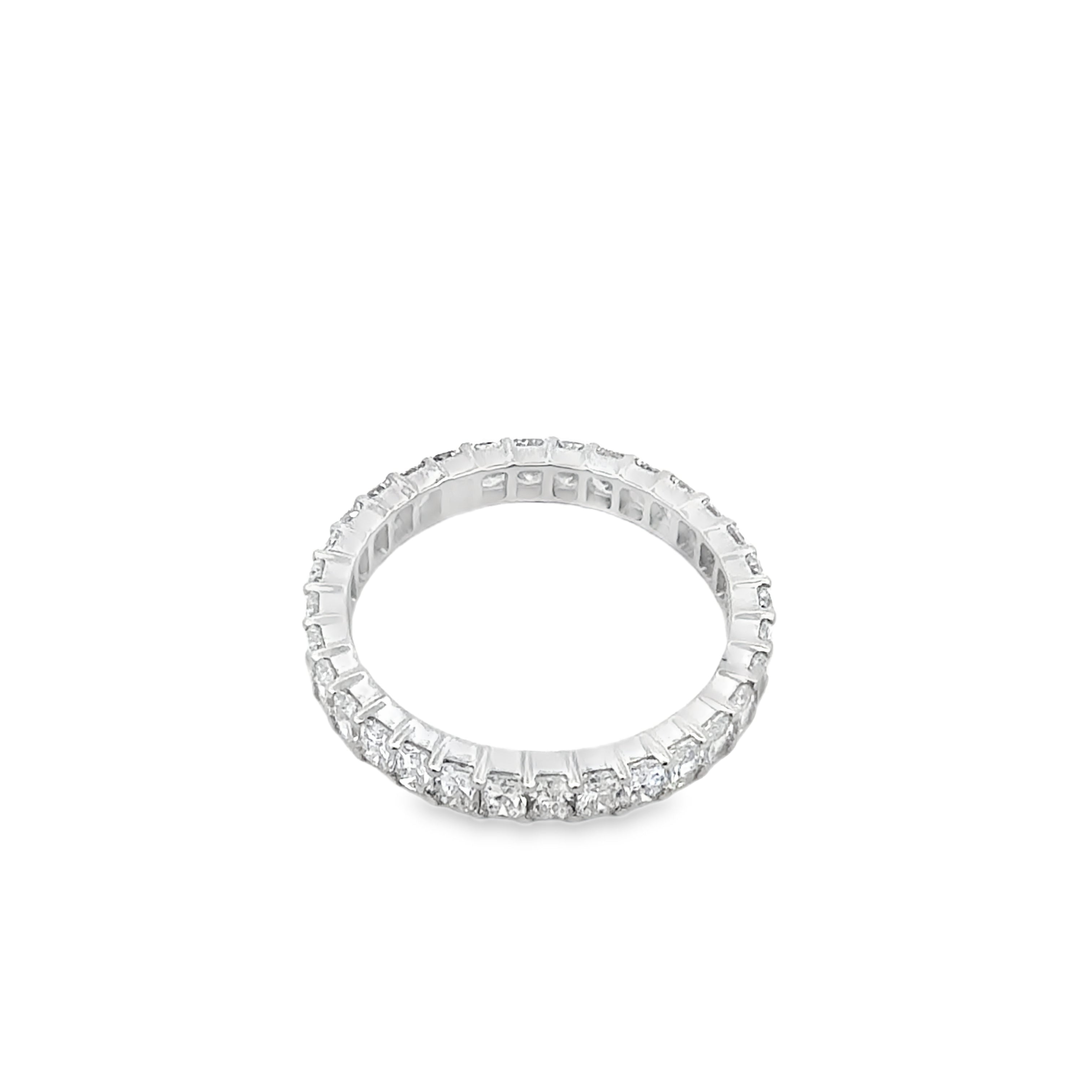 Petite Radiant Eternity Band