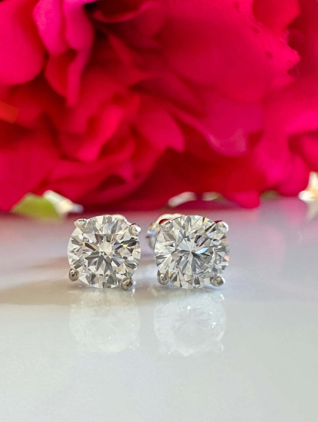 Diamond Stud Earrings