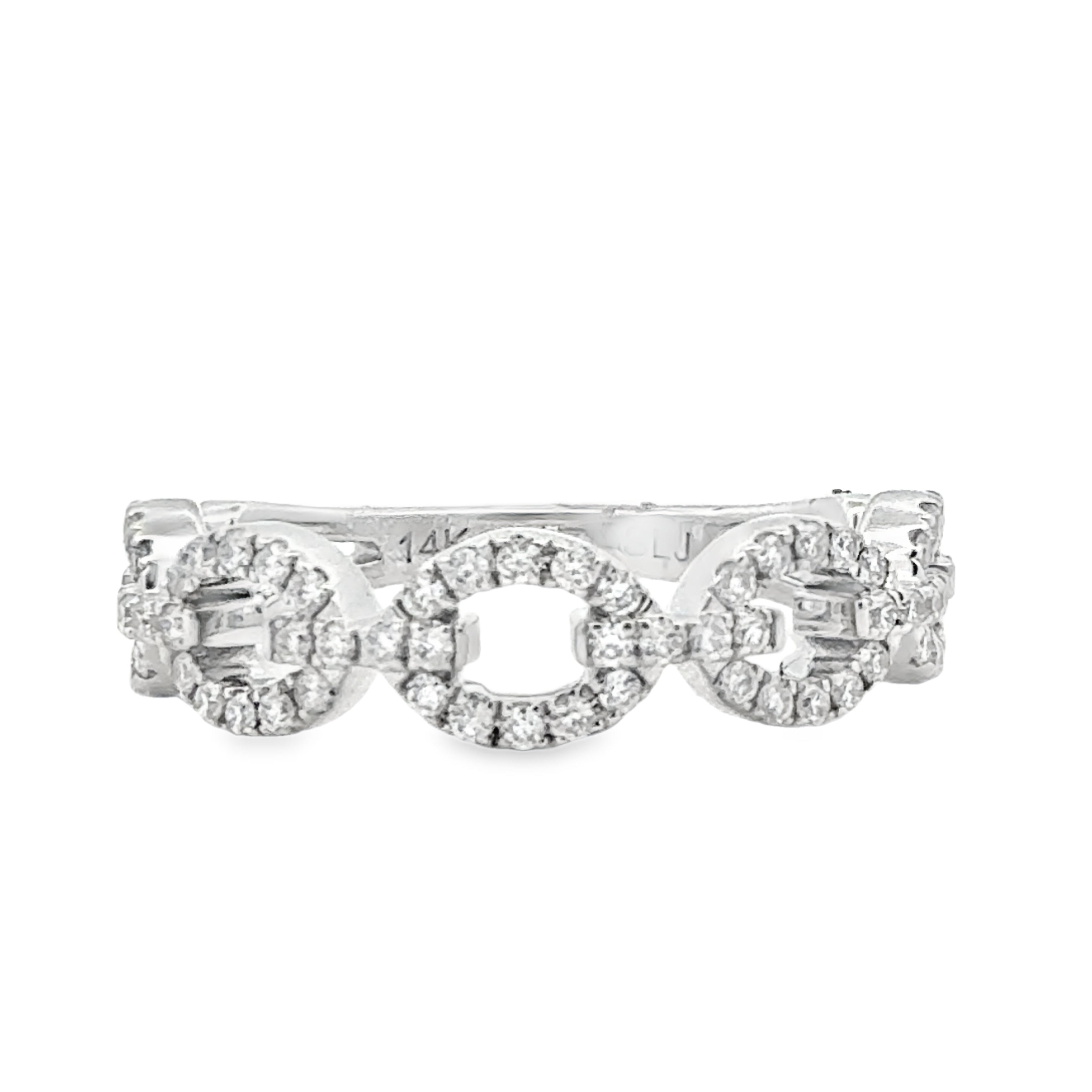 .28ctw Pavé Link Ring