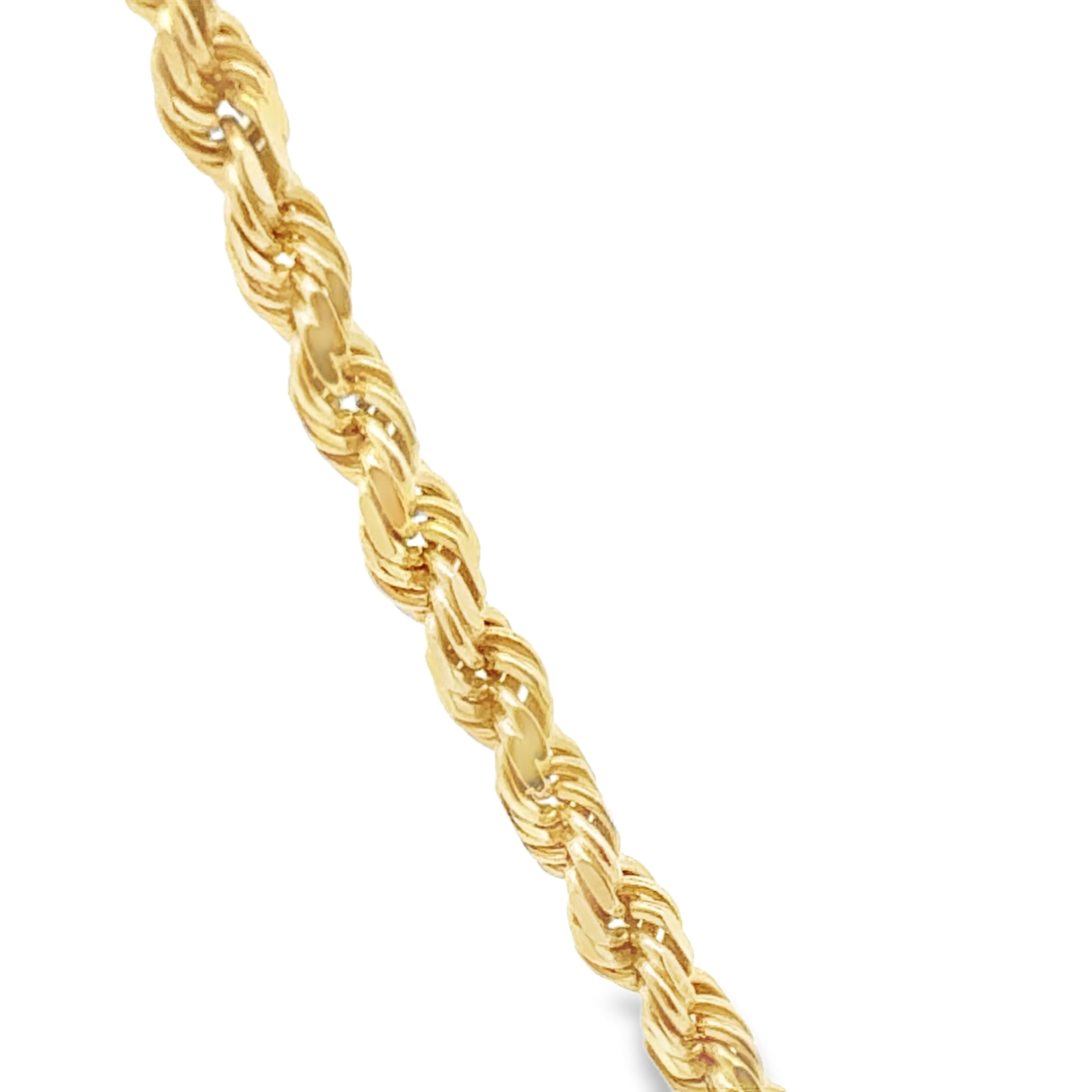 14k Yellow Gold Rope Chain