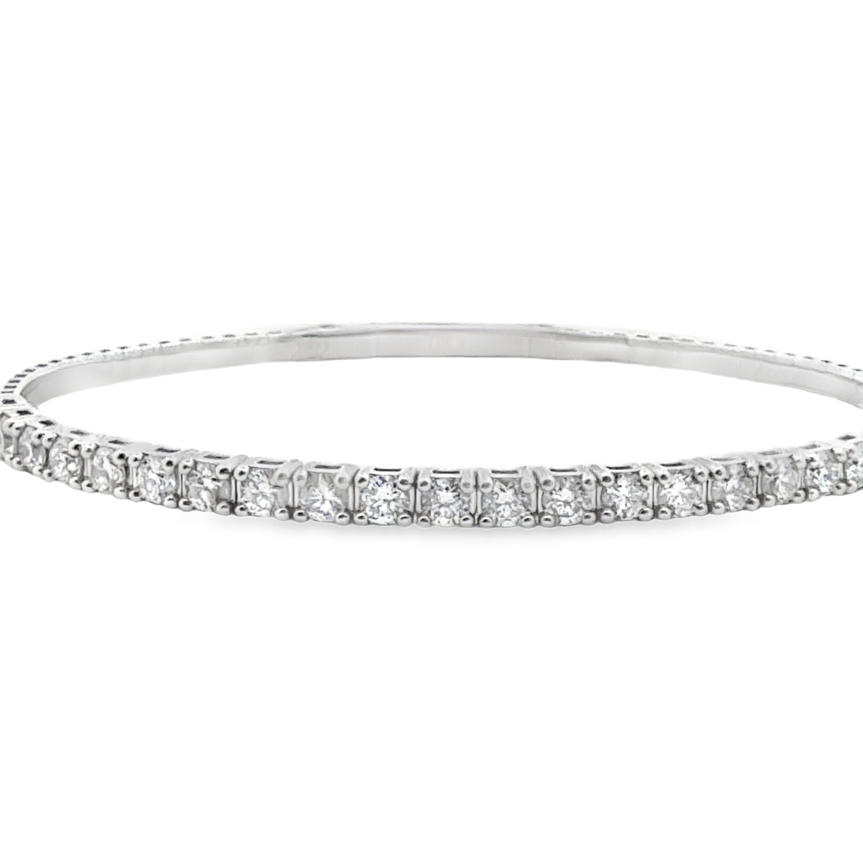 2.30ctw Lab Diamond Flexi Bangle