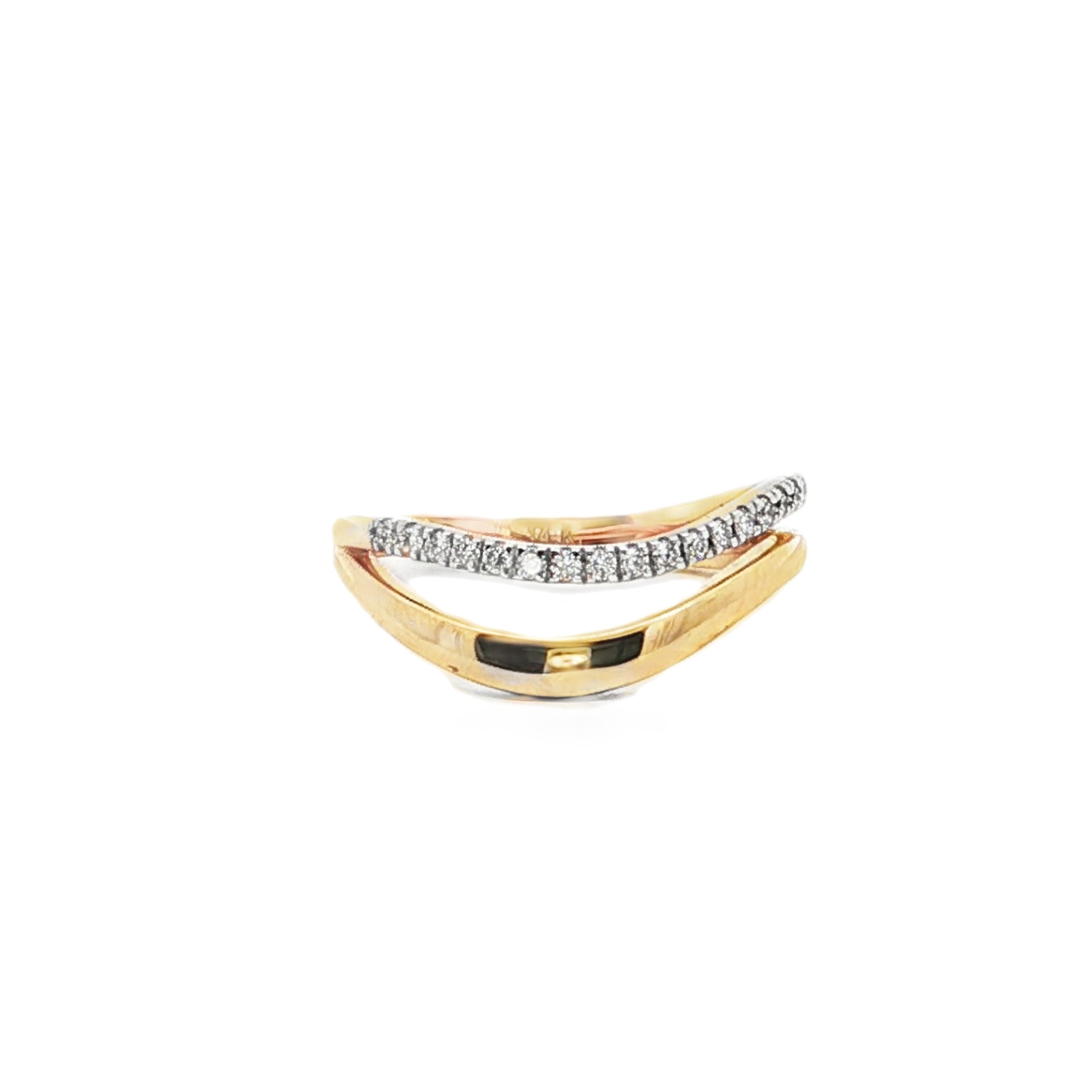 Double Wave Ring
