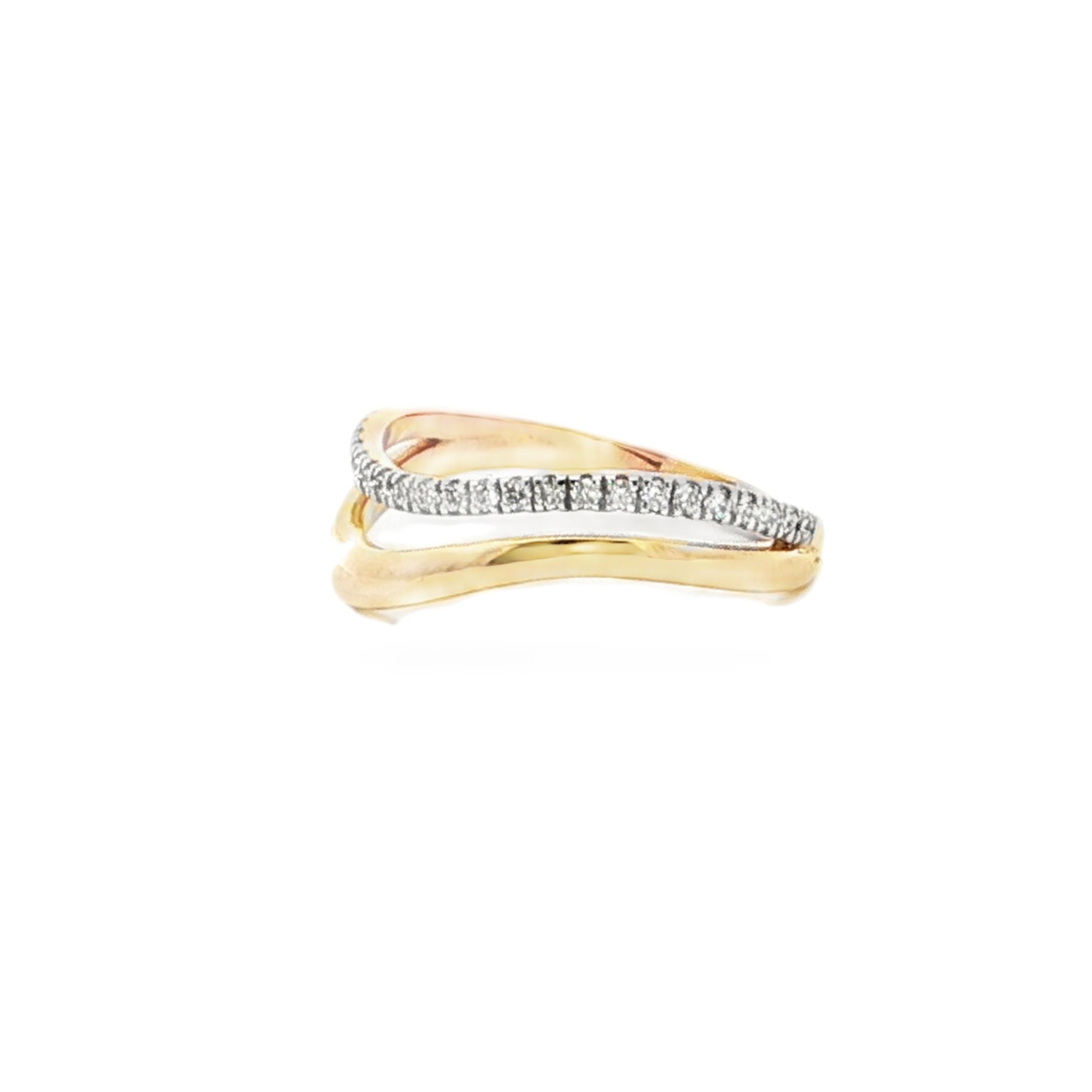Double Wave Ring