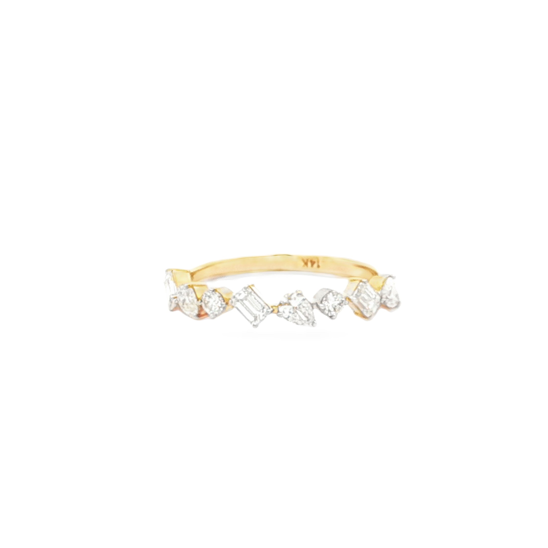 Petite Multi-Shape Diamond Band