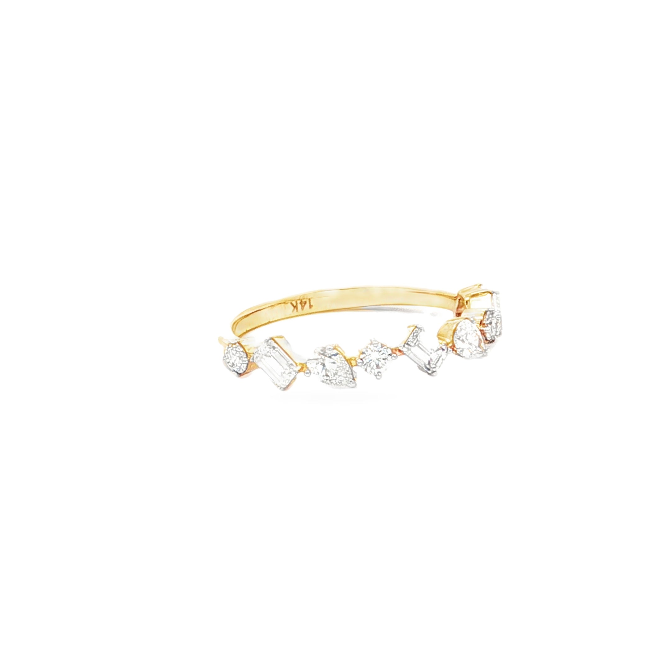 Petite Multi-Shape Diamond Band