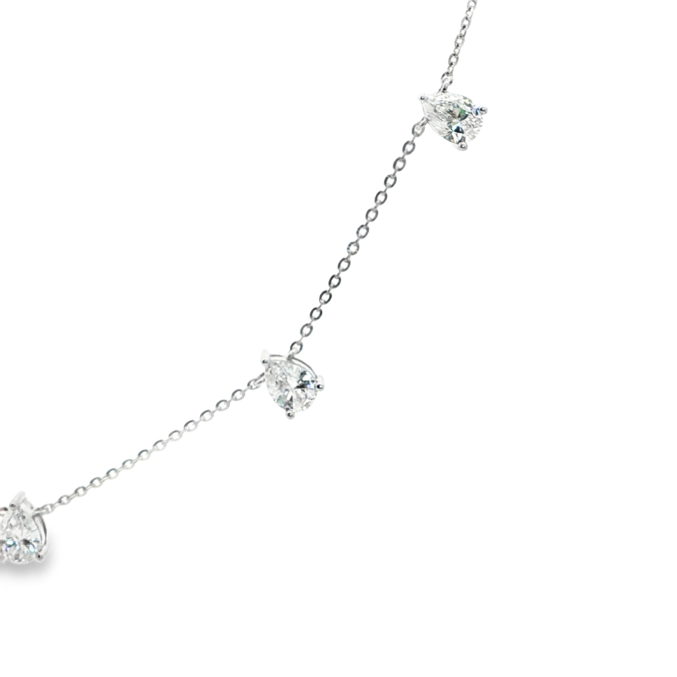 Pear Station Necklace