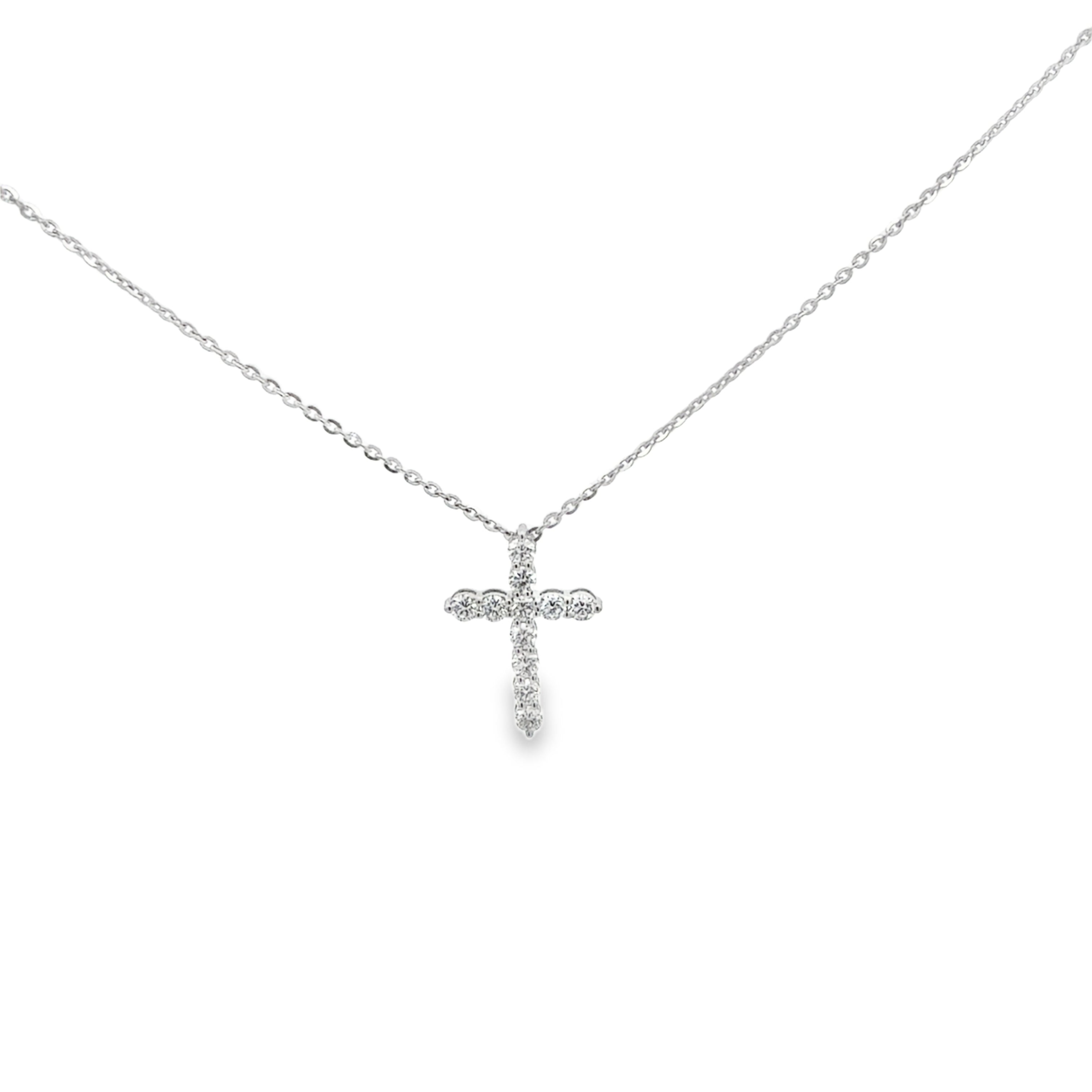 Petite Diamond Cross