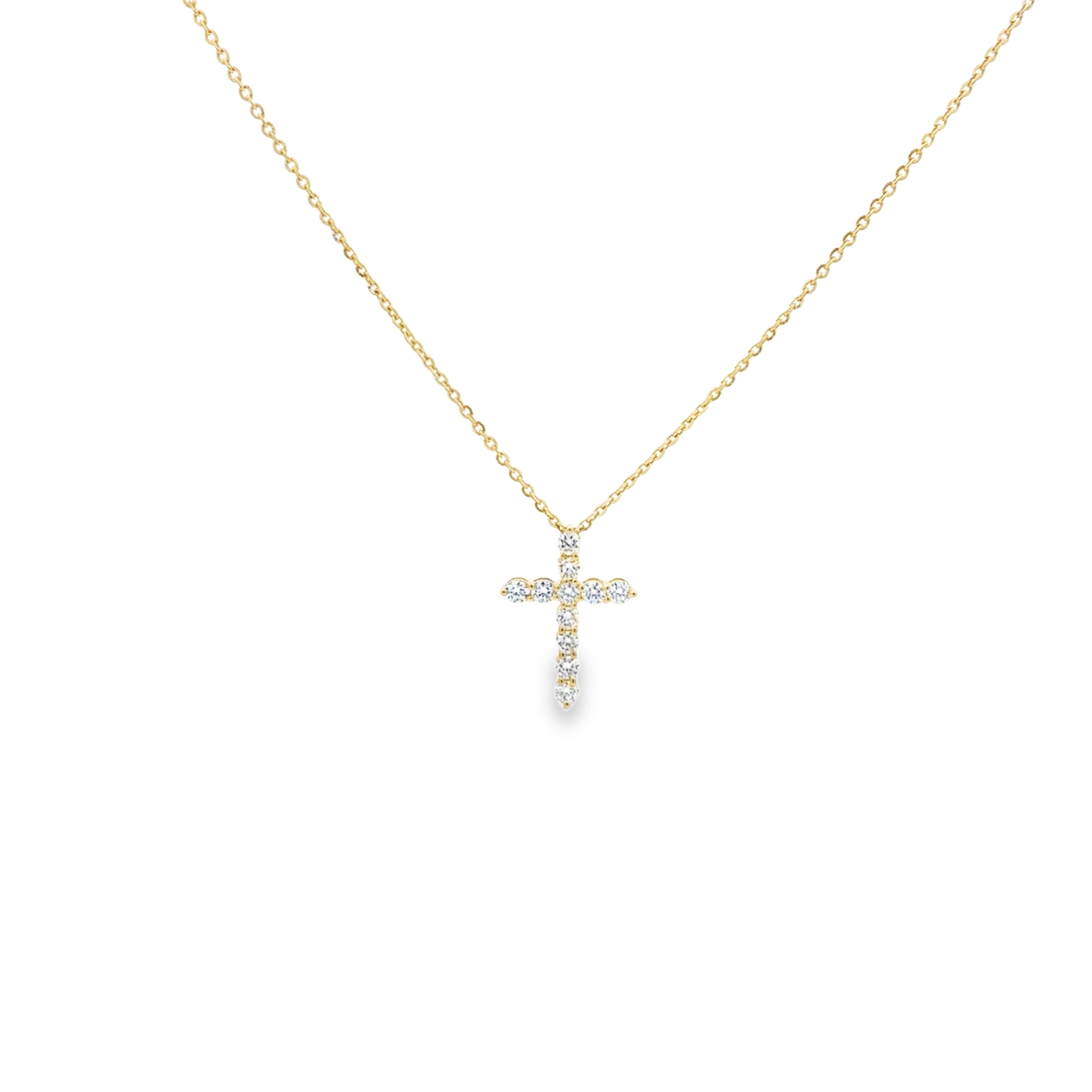 Petite Diamond Cross