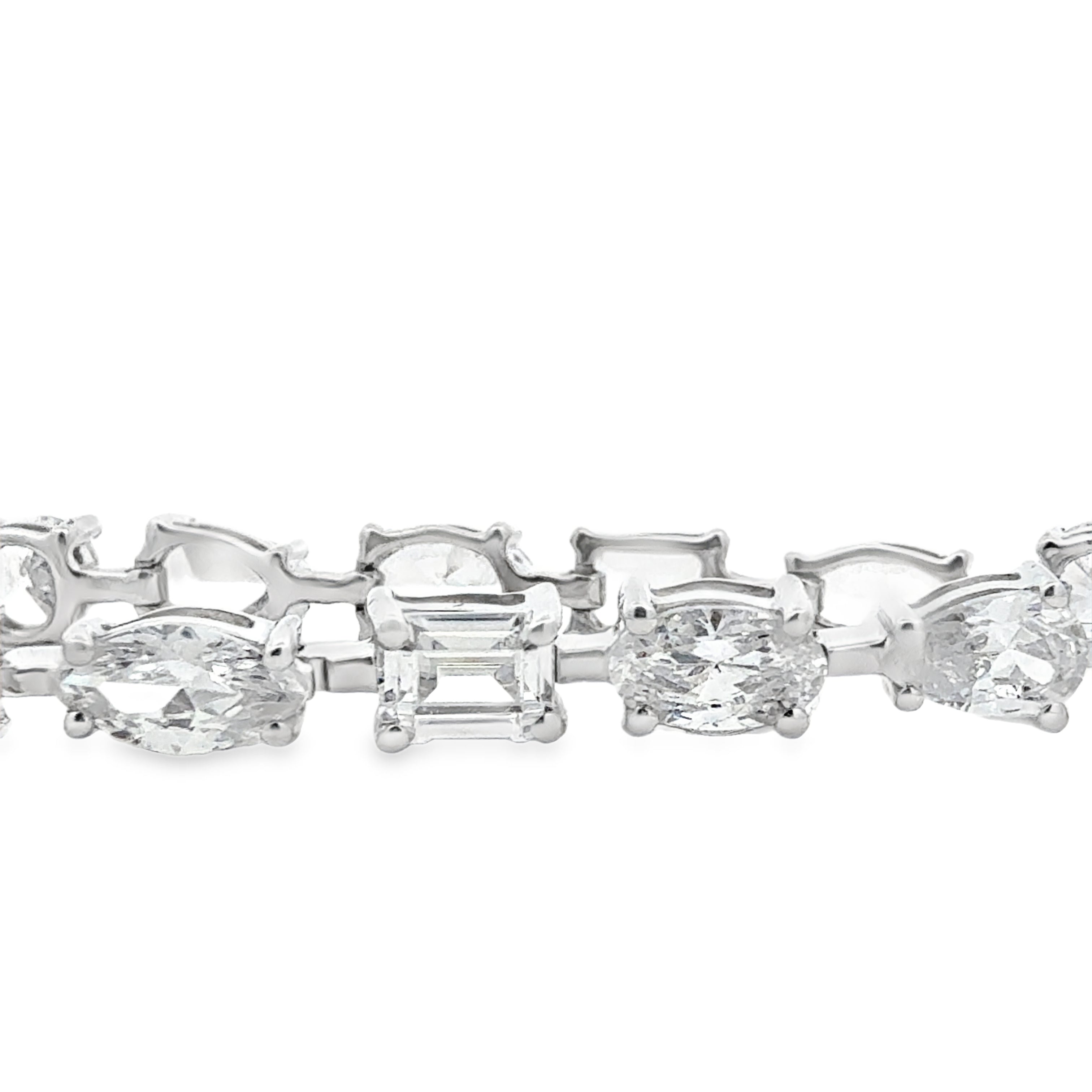 Multi-shape Tennis Bracelet