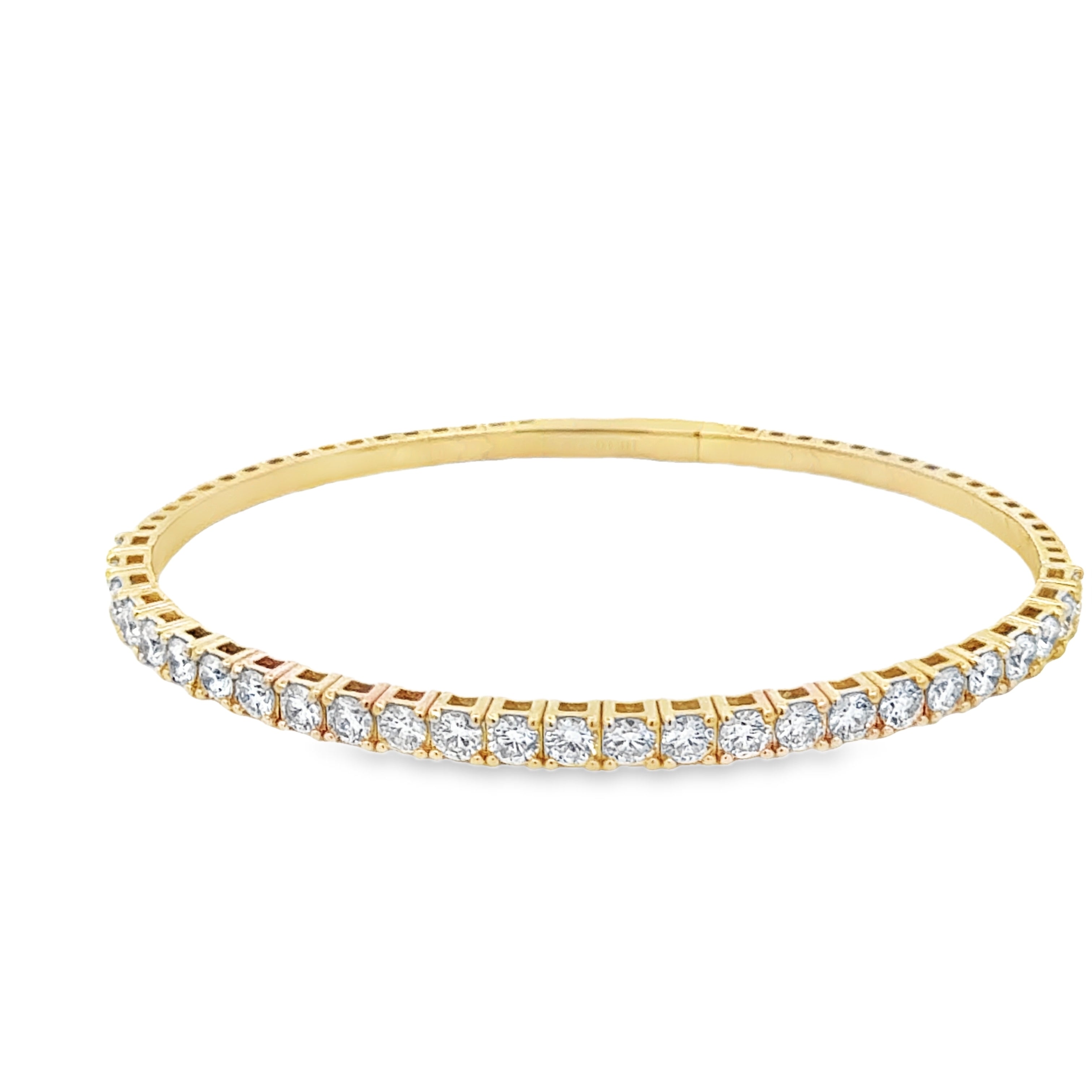 3.15ctw Halfway Flexible Bangle