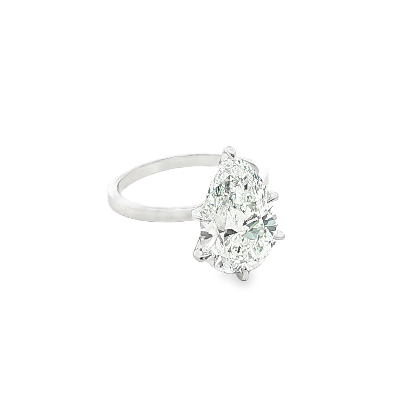 5.03ct Pear Solitaire