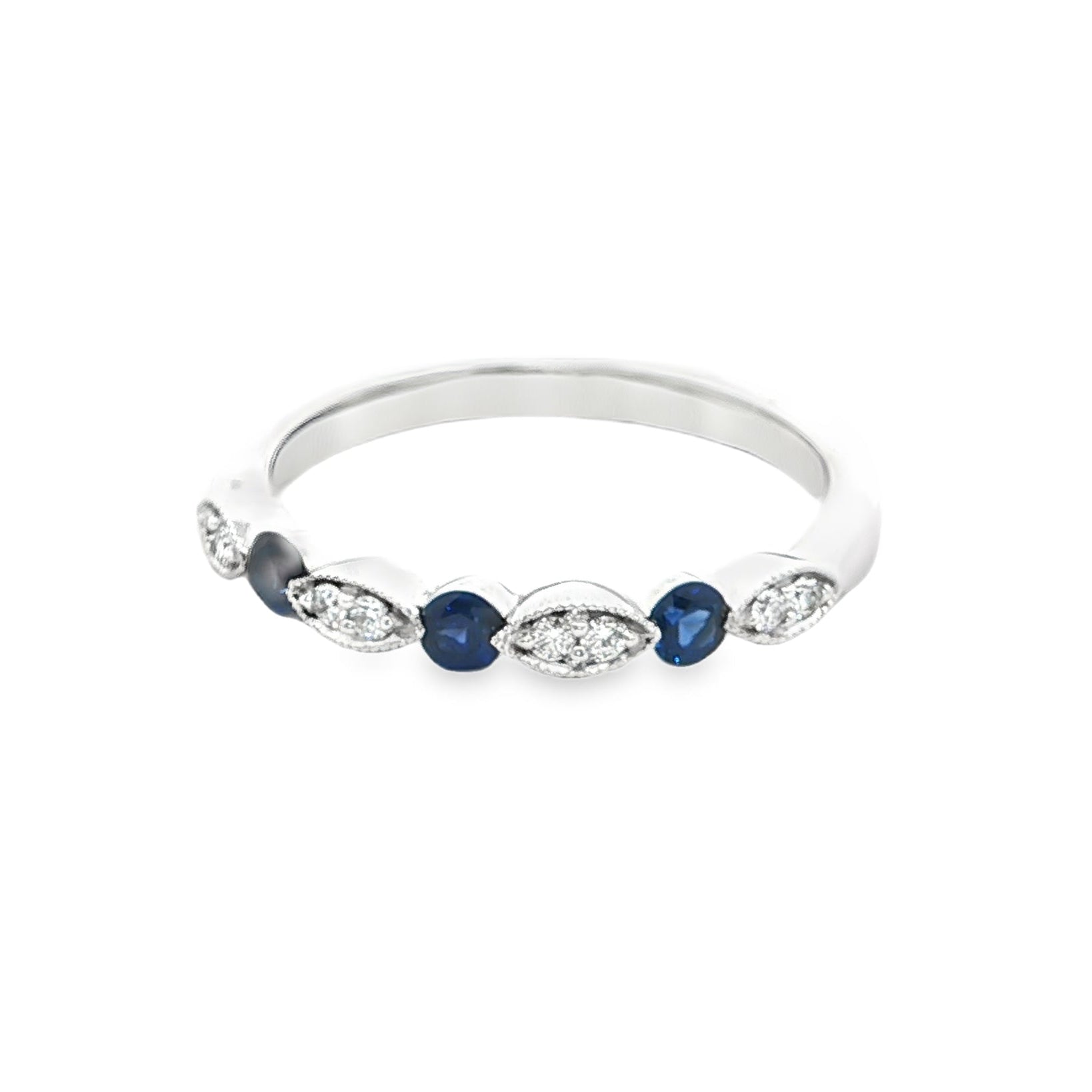 Sapphire Stacker Band