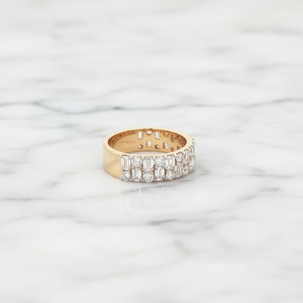 Stagger Diamond Cigar Band