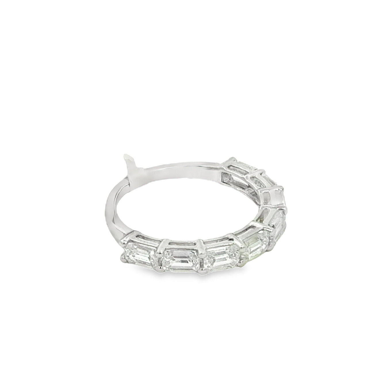 2.01CTW East-West Emerald Cut Band