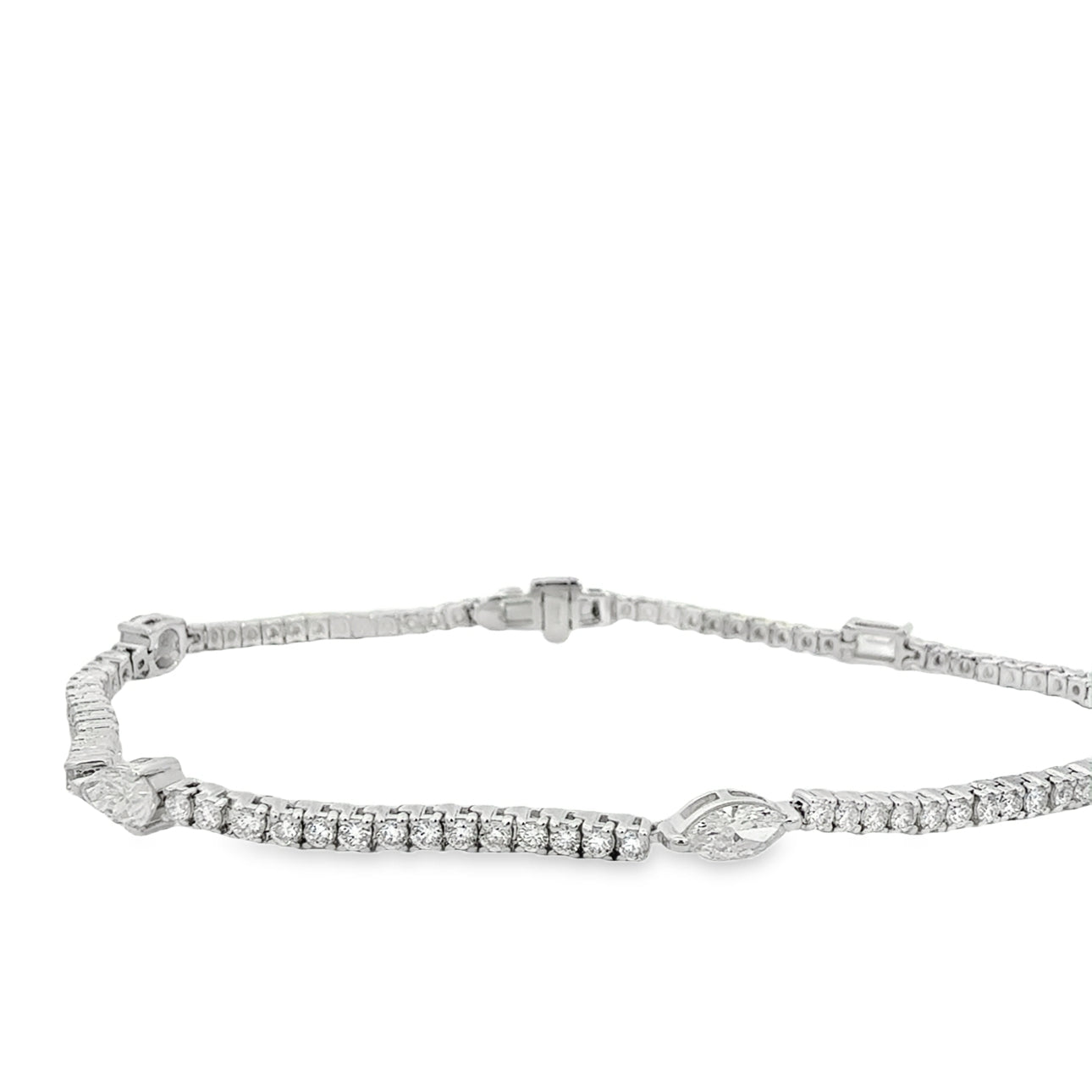 3.00CTW Multi-Stone Tennis Bracelet