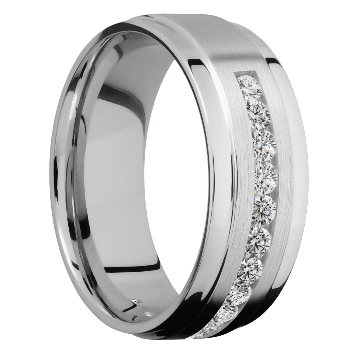 Titanium + Satin , Polish Finish